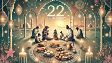 22 Rajab Konday